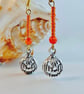 Halloween Set Of 4 Witch & Pumpkin Spooky Earrings, Value Pack, Includes UK P&P - Image 3