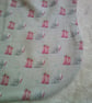 Babies Christmas Bib with Grey Bear and Parcels - Image 4