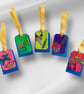 Handmade Wooden Birthday Gift Tags – Set of Five - Image 9
