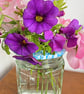 Yellow Embossed Ceramic Flower Arranging Frog (9 hole) - Image 7