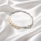 Riverglow Pearl Bangle