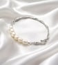 Riverglow Pearl Bangle