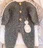 Knitting romper 