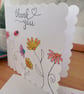 Beautiful Hand drawn "THANK YOU" card