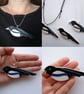 Ceramic magpie brooch - Image 4