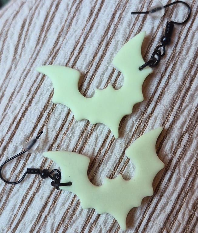 Glow in the Dark Bats Halloween Spooky Season