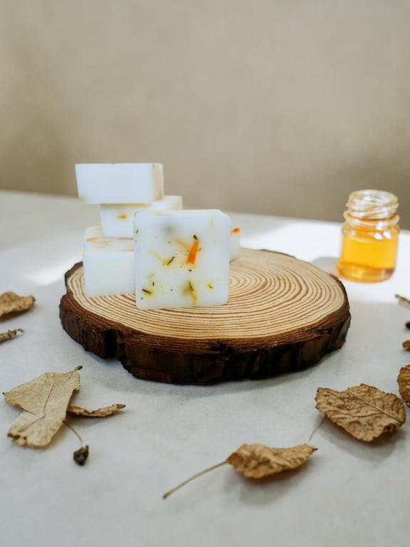 Honey & Tobacco Botanical Soy Wax Melts - Scented Wax Melts - Self Care Gift