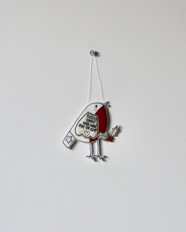Special Order for Philippa - 'Robins Appear when Loved Ones are Near'