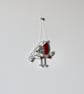 'Robins Appear when Loved Ones are Near' - Hanging Decoration