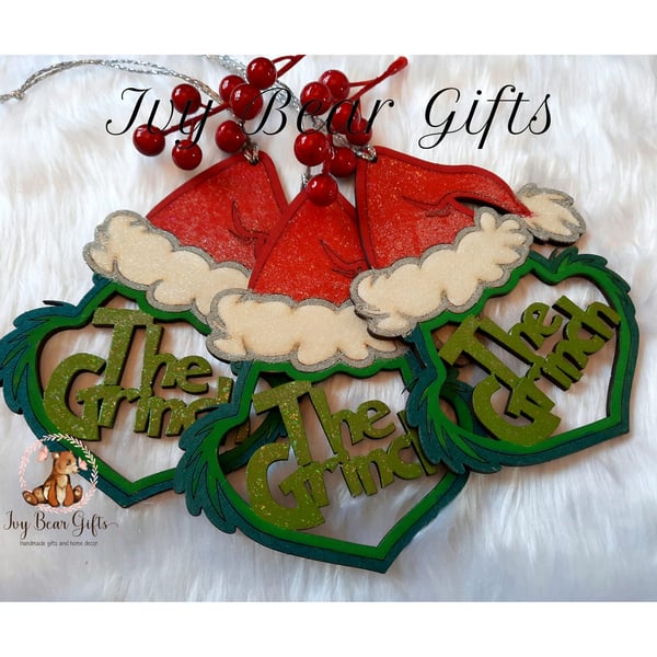 The Grinch Christmas Tree decorations multibuy options. 