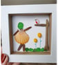 Seaglass, driftwood and seashell, ROBIN - Image 6