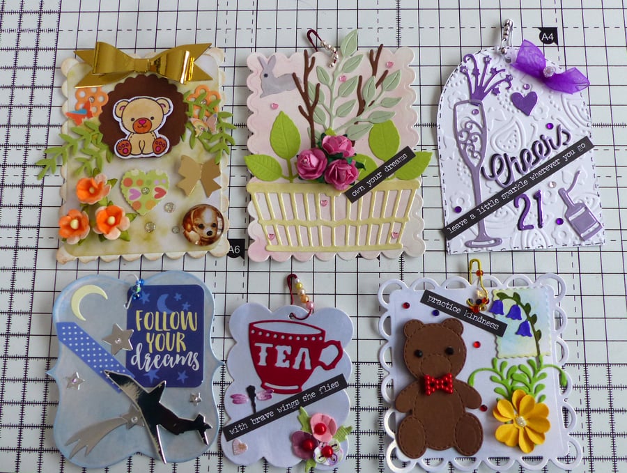 Gift tags - Card toppers
