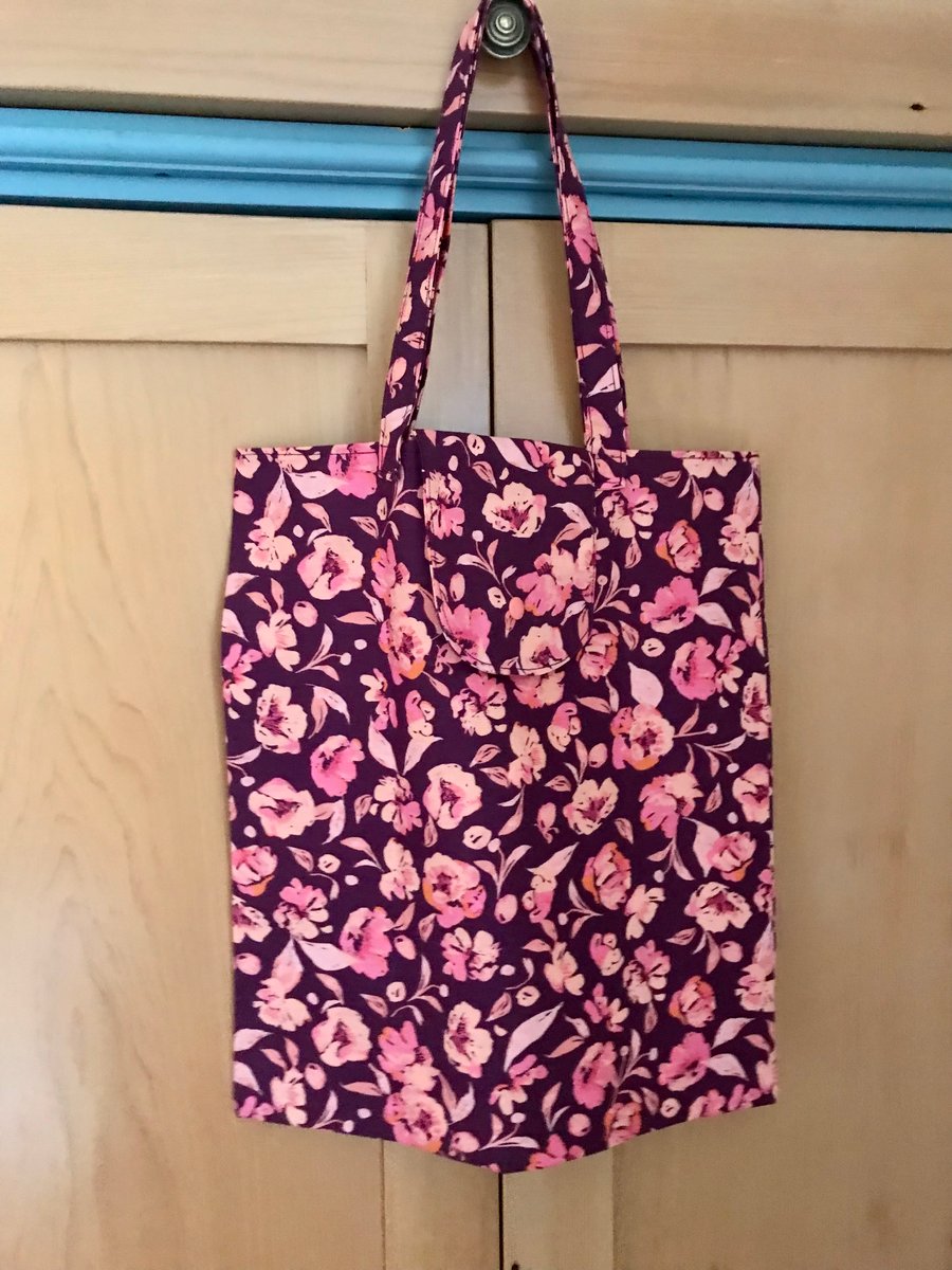 Reusable Fold up Tote Bag