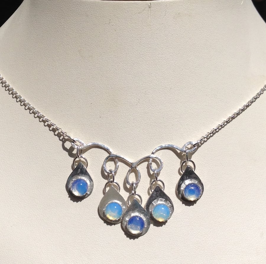 Shimmering Opalite necklace