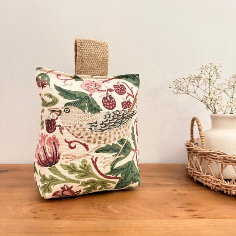 FILLED William Morris Strawberry Thief Doorstop