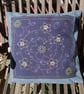 Hand stitched Sashiko panel attached to a  cushion - Image 2