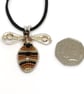 Bee Pendant, Silver Plated - Image 4