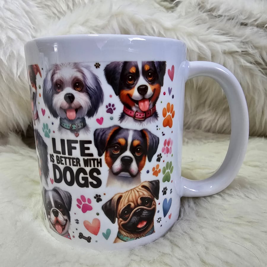 Dog lover's mug