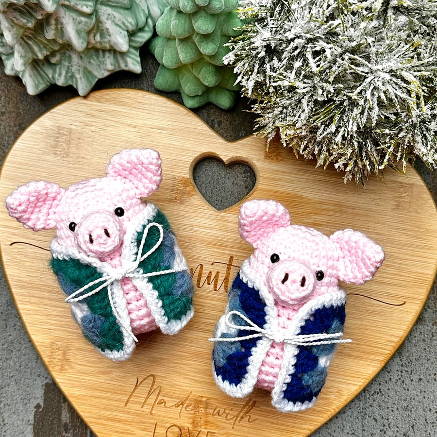 Frazzle Piggy in a Blanket