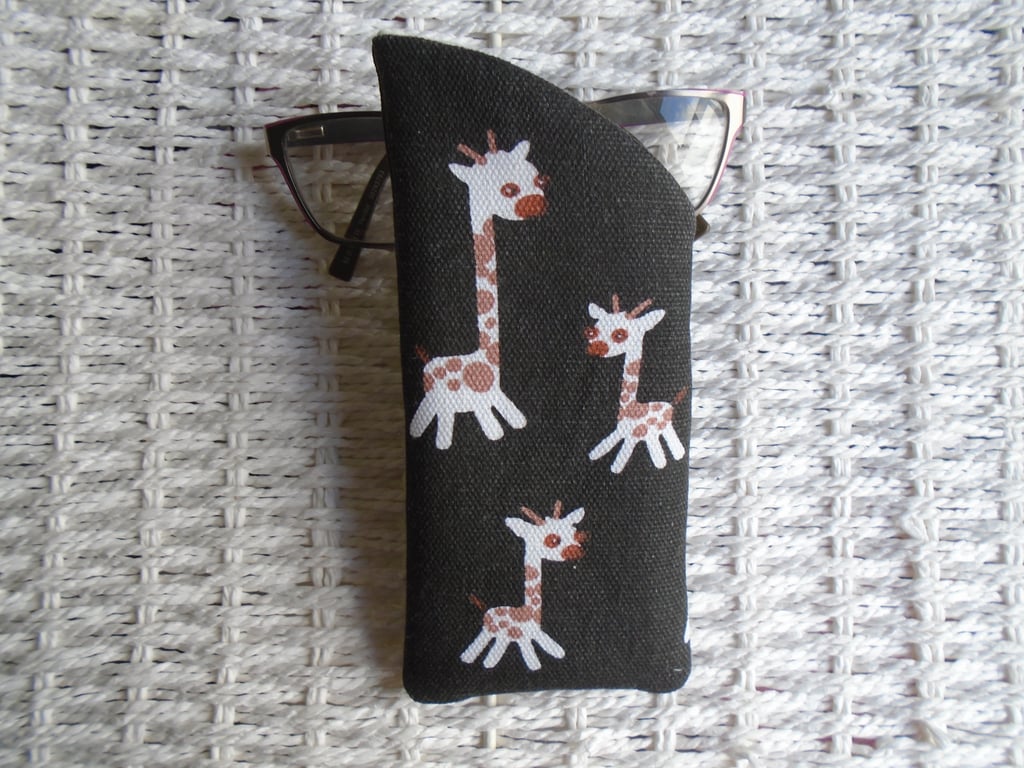 Giraffes Glasses Case 