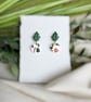 Botanical Fresh Autumn Polymer Clay Earrings - Image 6