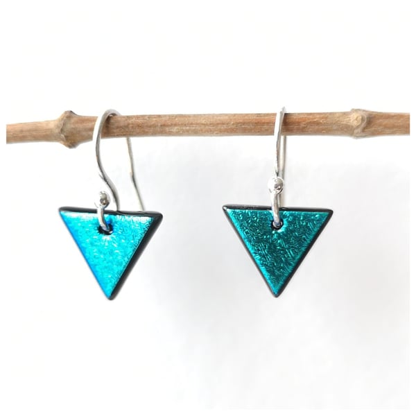 triangle dangle earrings 