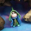 Alphabet Initial Gnome 'J' OOAK Sculpt by Ann Galvin