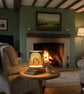 Handmade Hare Art Lampshade  - Image 7