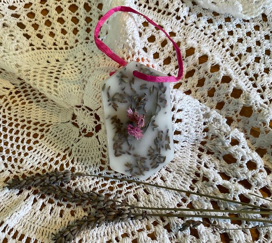 Lavender and Beeswax Hanging decoration