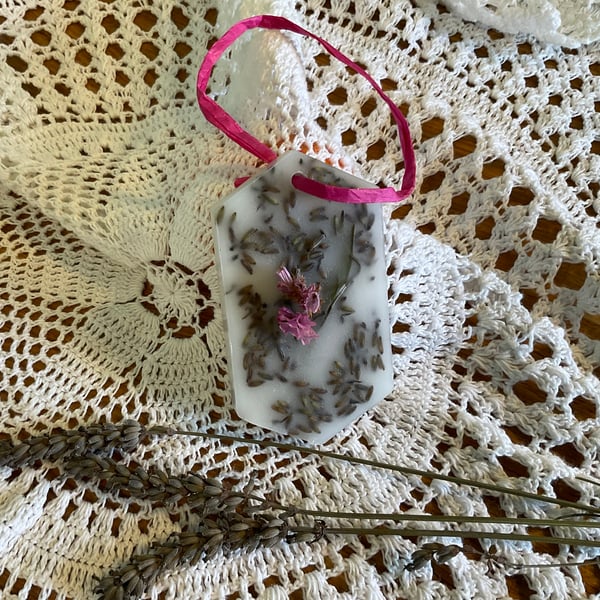 Lavender and Beeswax Hanging decoration
