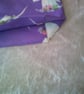 Unicorns on Mauve Fabric Shoulder Bag - Image 3