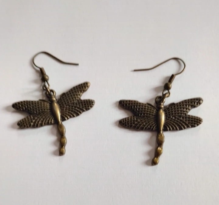 Dragonfly earrings 