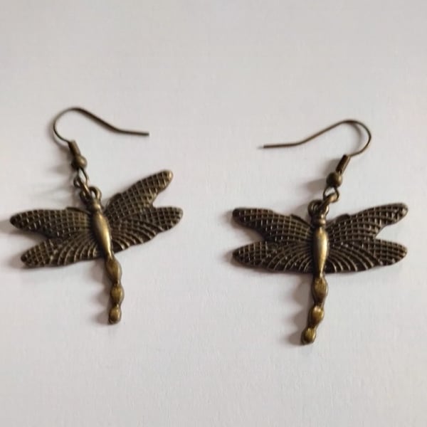 Dragonfly earrings 