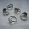 10 Flat Pad Rings