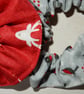 Christmas scrunchies robins and reindeer - Image 2