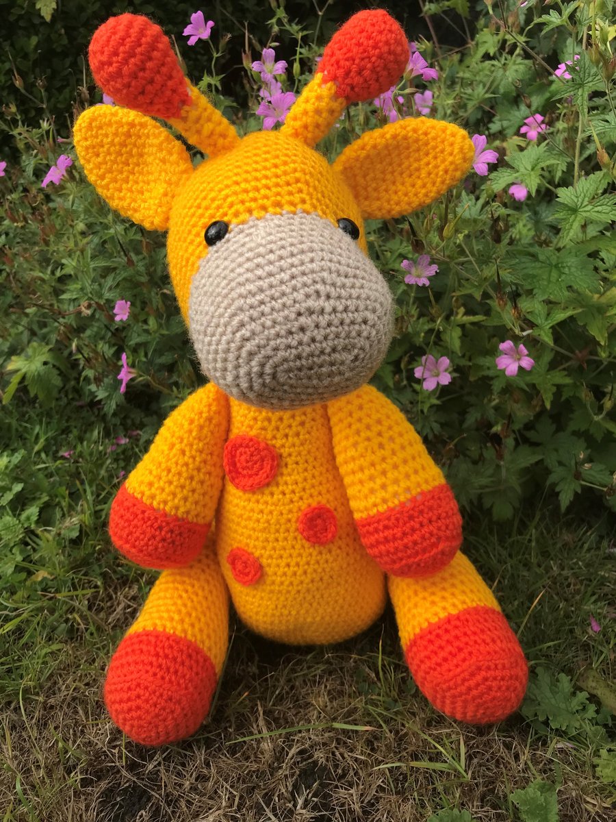 Crocheted Toy Giraffe