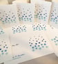 SnowFall - Original Hand Printed  Card - Image 3