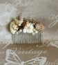 Handmade Seashell Hair Comb – Coastal Mermaid Hair Accessory - Image 2