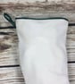 Handmade Christmas Stocking- patchwork punch hook! Cream, green and pink colour  - Image 3