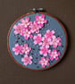 Blossom Layered Felt Flowers -handmade unique wall decoration - Image 2