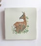 Roe Deer Ceramic Tile Wall Art - Image 2