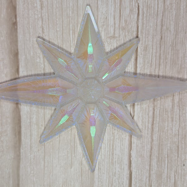 Handmade Star Ornament – Snow Queen 