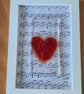 Framed Glass Heart