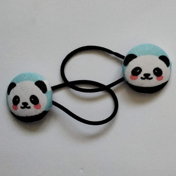 Panda Design Hair Bobble Hair Bands