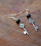 Steampunk key earrings - Image 1