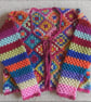 Crochet Cardigan in Granny Squares and Stripes. Crochet Pattern. PDF Pattern - Image 7