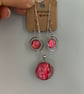 Matching necklace and earring set - Image 1