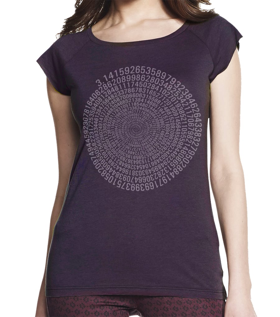 Pi women's bamboo T shirt