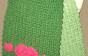 Flowers and Hearts Crochet Scarves
