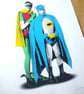 Only Fools and Horses Hand Pulled A3 Limited Edition Screen Print - Image 3